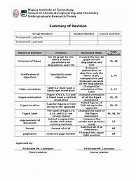 Image result for Issue Revision Form