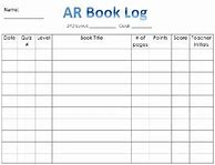 Image result for Accelerated Reading Log Sheet
