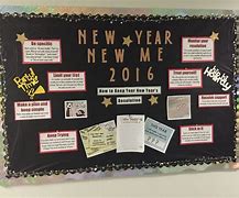 Image result for New Year's Resolution Bulletin Board
