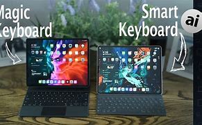 Image result for Magic Keyboard vs Smart Keyboard Folio