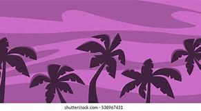 Image result for Wrestling Silhouette with Palm Trees