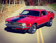 Image result for 1970 Ford Mustang Mach 1 428 Cobra Jet