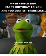 Image result for Kermit to Kermit Meme