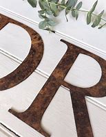 Image result for Wrought Iron Small Wall Decor Letters