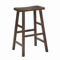 Image result for Counter Height Saddle Bar Stool
