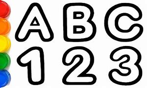 Image result for 123 ABC Symbols
