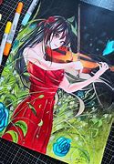 Image result for Sad Anime Girl Playing Violin