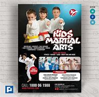 Image result for Martial Arts Class Poster