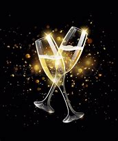 Image result for Gold Champagne Glass Clip Art