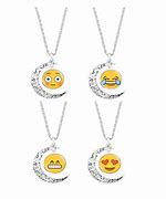 Image result for Diamond Emoji Necklace
