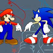 Image result for Mario in Sonic Style