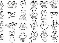 Image result for Face with No Eyebrows Cartoon