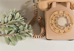 Image result for Beige Rotary Phone