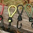 Image result for Flat 6 Inch Black Bungee Cord Hooks