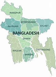 Image result for Bangladesh Division Map