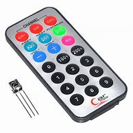 Image result for Mini Infrared 6 Button Remote