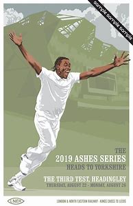 Image result for Vintage Cricket Poster