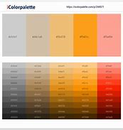 Image result for Gray and Orange Color Scheme