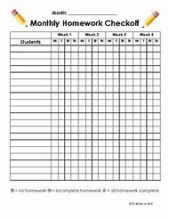 Image result for Blank Check Off Sheet Template