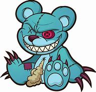Image result for Anime Creepy Teddy Bear