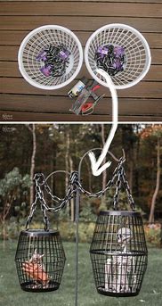 Image result for Halloween Decorations Cages