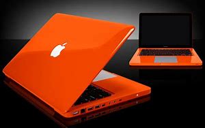 Image result for Apple Mac Laptop Orange