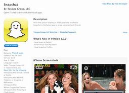 Image result for App Store Listing Snapchat