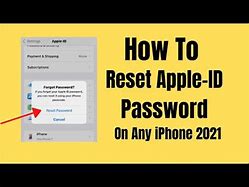 Image result for How to Reset Apple ID Password