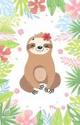 Image result for Cute Sloth Wallpaper