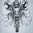 Image result for Motorcycle Skull Art