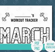 Image result for April Exercise Tracker