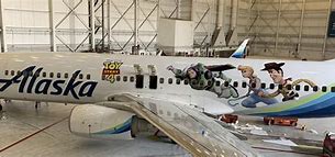 Image result for Alaska Airlines Toy Story Plane