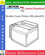 Image result for Brother Laser Printer Diagram