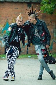 Image result for 80s Punk Fashion for Men