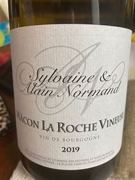 Image result for Sylvaine Alain Normand Macon Roche Vineuse
