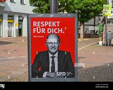 Image result for Wahlplakate Olaf Scholz
