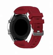 Image result for Samsung Gear S3 Frontier Watch Black Leather Thin Blue Lind Bands