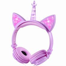 Image result for Cute Unicorn Headphones