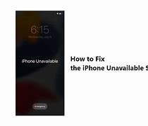 Image result for iPhone Unavailable Solution