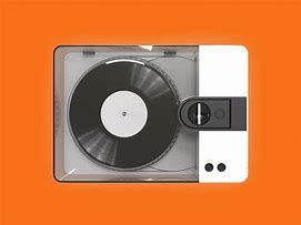 Image result for Vynl Record Player Top-Down