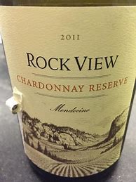 Image result for Rock View Chardonnay Reserve