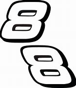 Image result for NASCAR Dale Jr Number 8