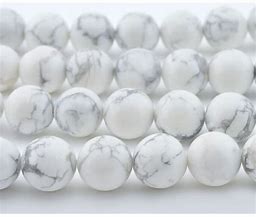 Image result for White Matte Beads