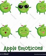 Image result for Cute Apple Emoji Faces