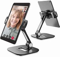 Image result for iPad Stand with Electrical Outlet