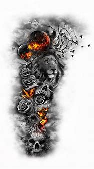 Image result for Sleeve Tattoos White Background