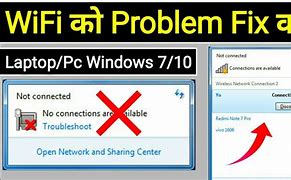 Image result for Windows 7 Wi-Fi Troubleshoot