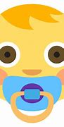 Image result for Happy Baby Emoji