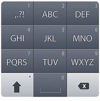 Image result for T9 Keyboard Cell Phone