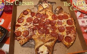 Image result for Little Caesars Batman Pizza